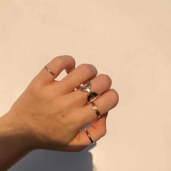 Gold Plated Michael Kors Ring - Picture 2 of 6